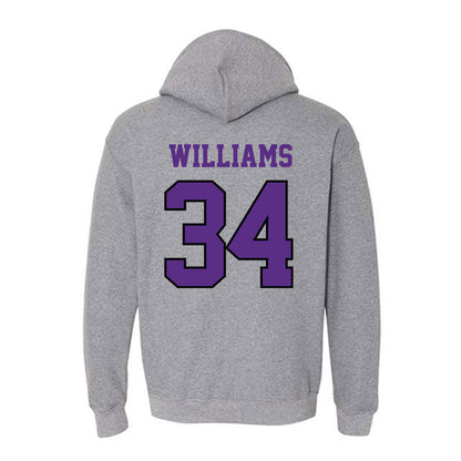 Stonehill - NCAA Football : Ja'Dyn Williams - Classic Shersey Hooded Sweatshirt-1