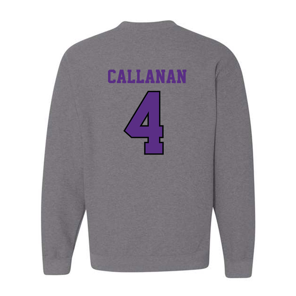 Stonehill - NCAA Equestrian : Shay Callanan - Classic Shersey Crewneck Sweatshirt-1