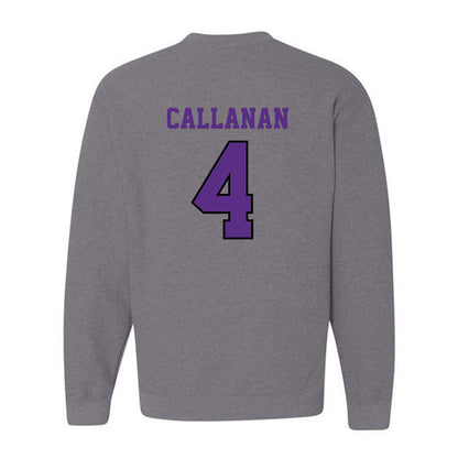 Stonehill - NCAA Equestrian : Shay Callanan - Classic Shersey Crewneck Sweatshirt-1