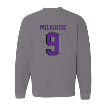 Stonehill - NCAA Women's Volleyball : Gabrielle (Gabi) Polishuk - Classic Shersey Crewneck Sweatshirt-1