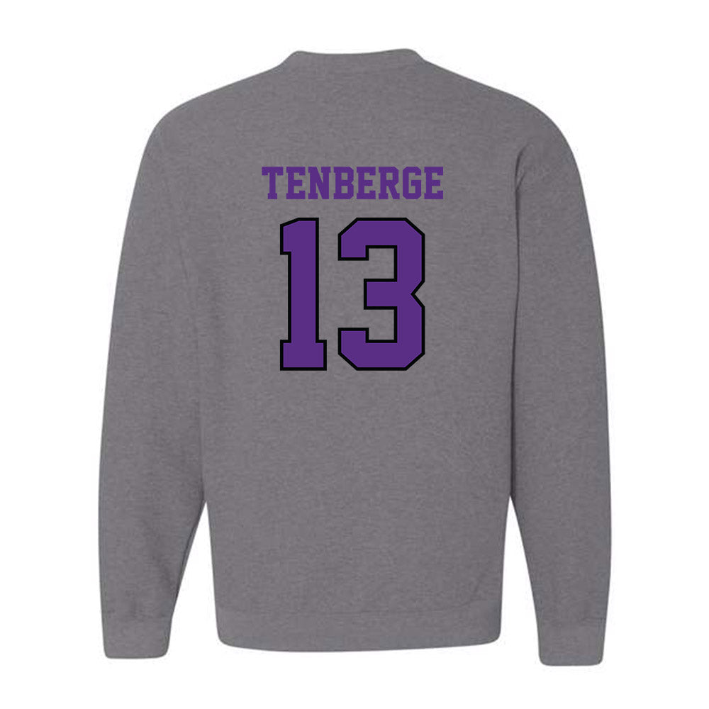 Stonehill - NCAA Men's Basketball : Jake TenBerge - Classic Shersey Crewneck Sweatshirt-1