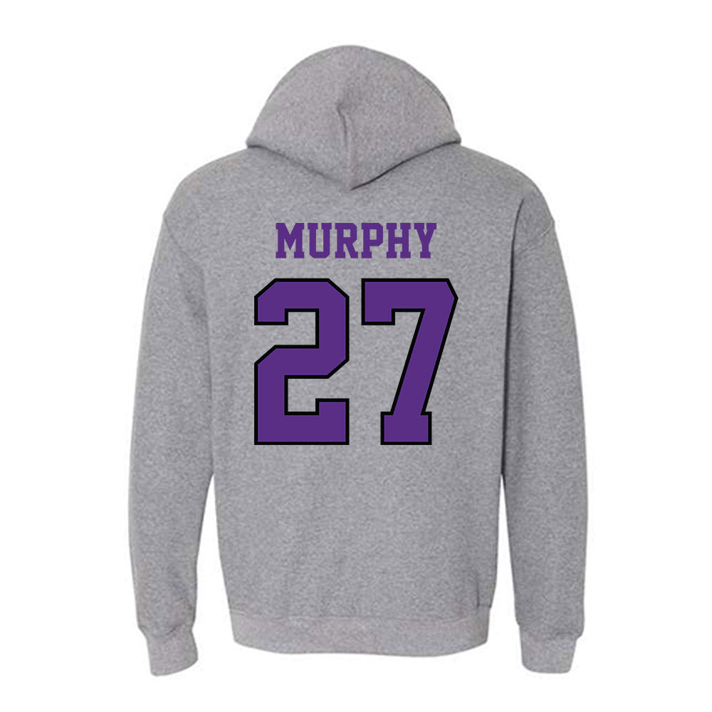 Stonehill - NCAA Women's Lacrosse : Grace Murphy - Classic Shersey Hooded Sweatshirt-1