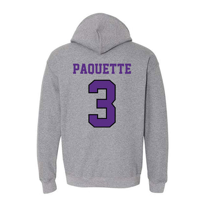 Stonehill - NCAA Women's Basketball : Brooke Paquette - Classic Shersey Hooded Sweatshirt-1