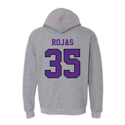 Stonehill - NCAA Football : Christian Rojas - Classic Shersey Hooded Sweatshirt-1