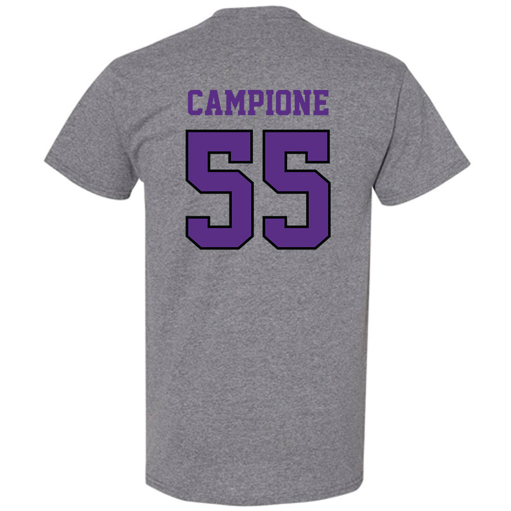 Stonehill - NCAA Men's Ice Hockey : Dominick Campione - Classic Shersey T-Shirt-1