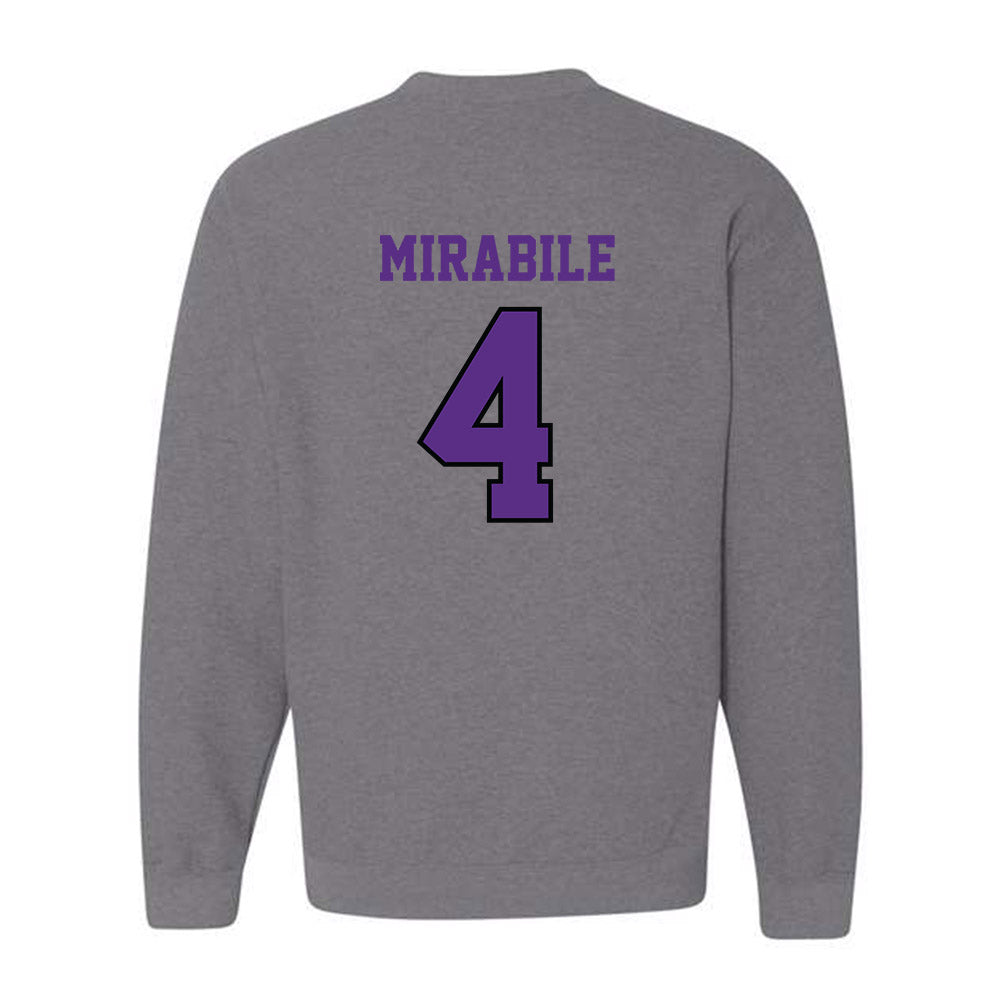 Stonehill - NCAA Women's Field Hockey : Karleigh Mirabile - Classic Shersey Crewneck Sweatshirt-1