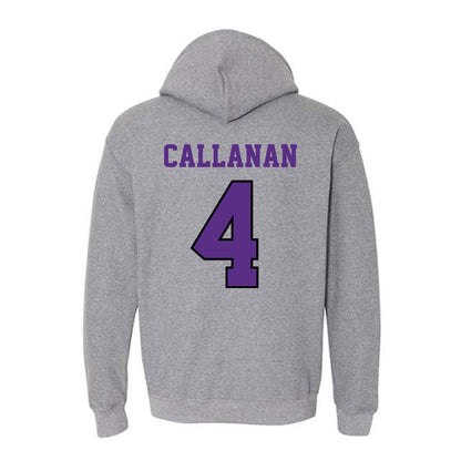 Stonehill - NCAA Equestrian : Shay Callanan - Classic Shersey Hooded Sweatshirt-1