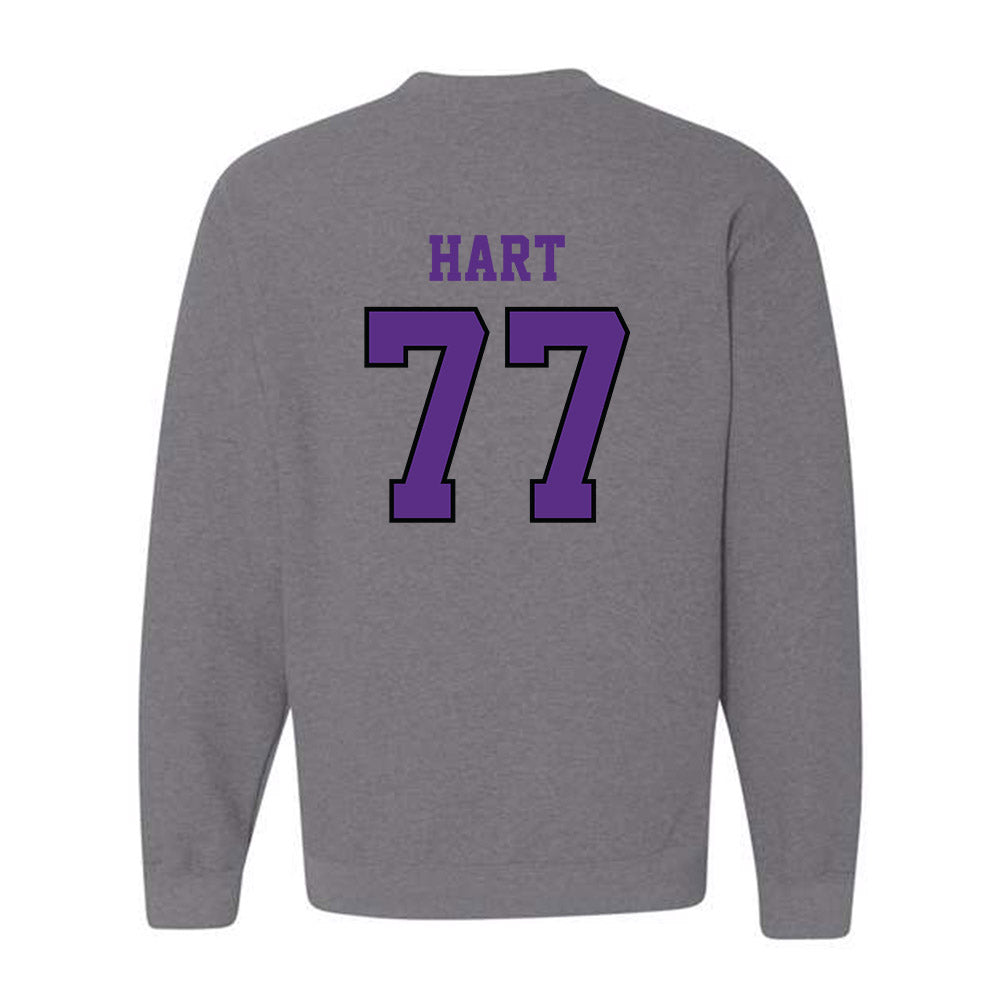 Stonehill - NCAA Football : Griffin Hart - Classic Shersey Crewneck Sweatshirt-1