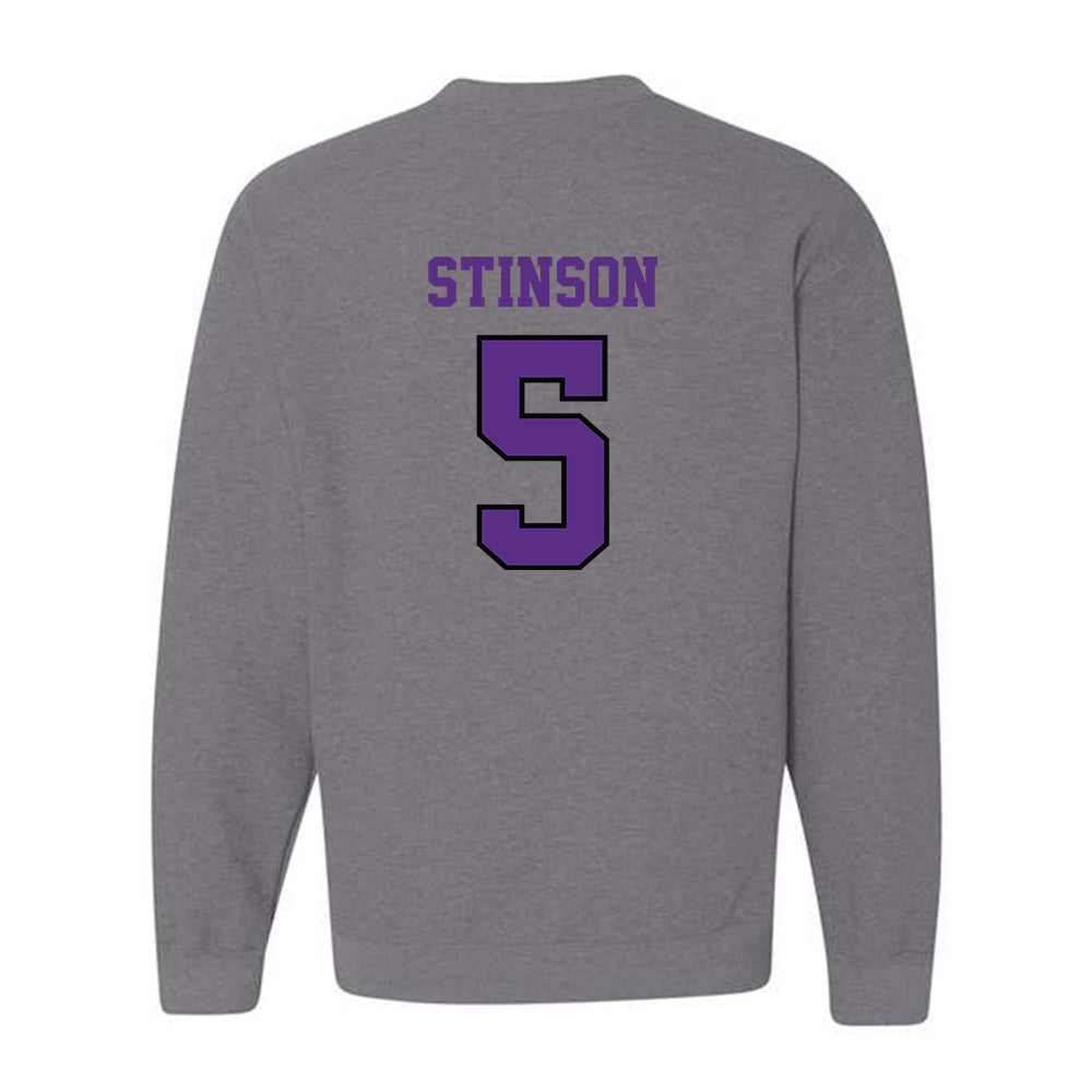  - NCAA Men's Basketball : Chas Stinson - Classic Shersey Crewneck Sweatshirt-1