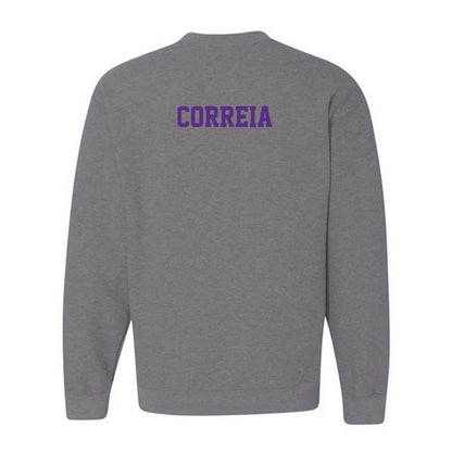 Stonehill - NCAA Women's Track & Field (Outdoor) : Morgan Correia - Classic Shersey Crewneck Sweatshirt-1