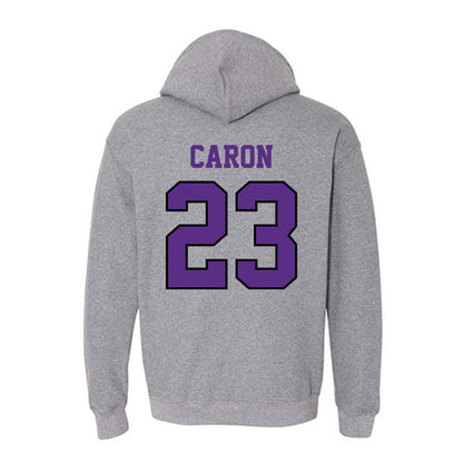 Stonehill - NCAA Softball : McKenzie Caron - Classic Shersey Hooded Sweatshirt-1
