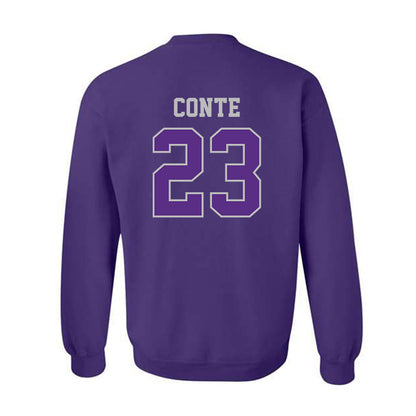Stonehill - NCAA Softball : Shannon Conte - Classic Shersey Crewneck Sweatshirt-1