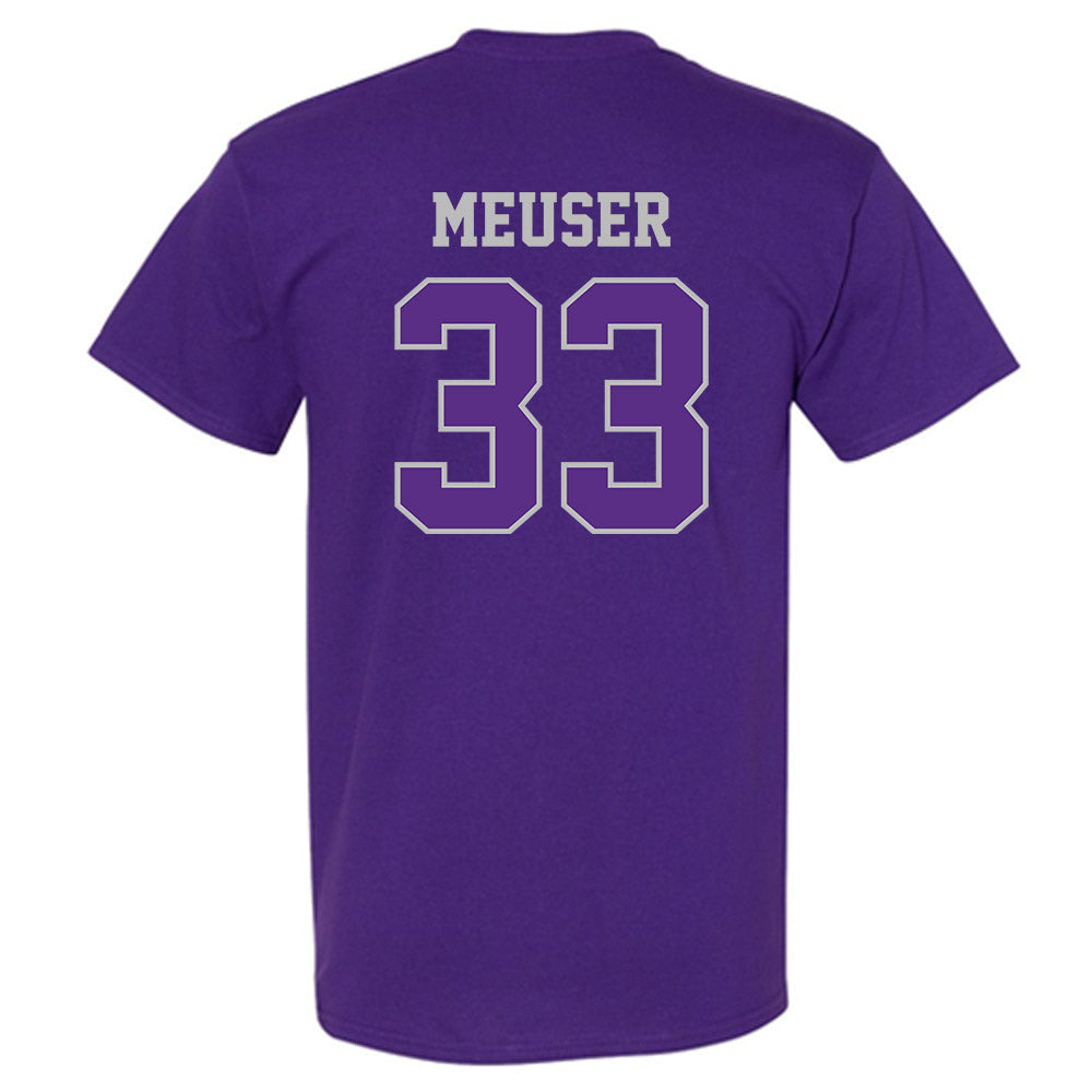 Stonehill - NCAA Men's Basketball : Ethan Meuser - Classic Shersey T-Shirt-1