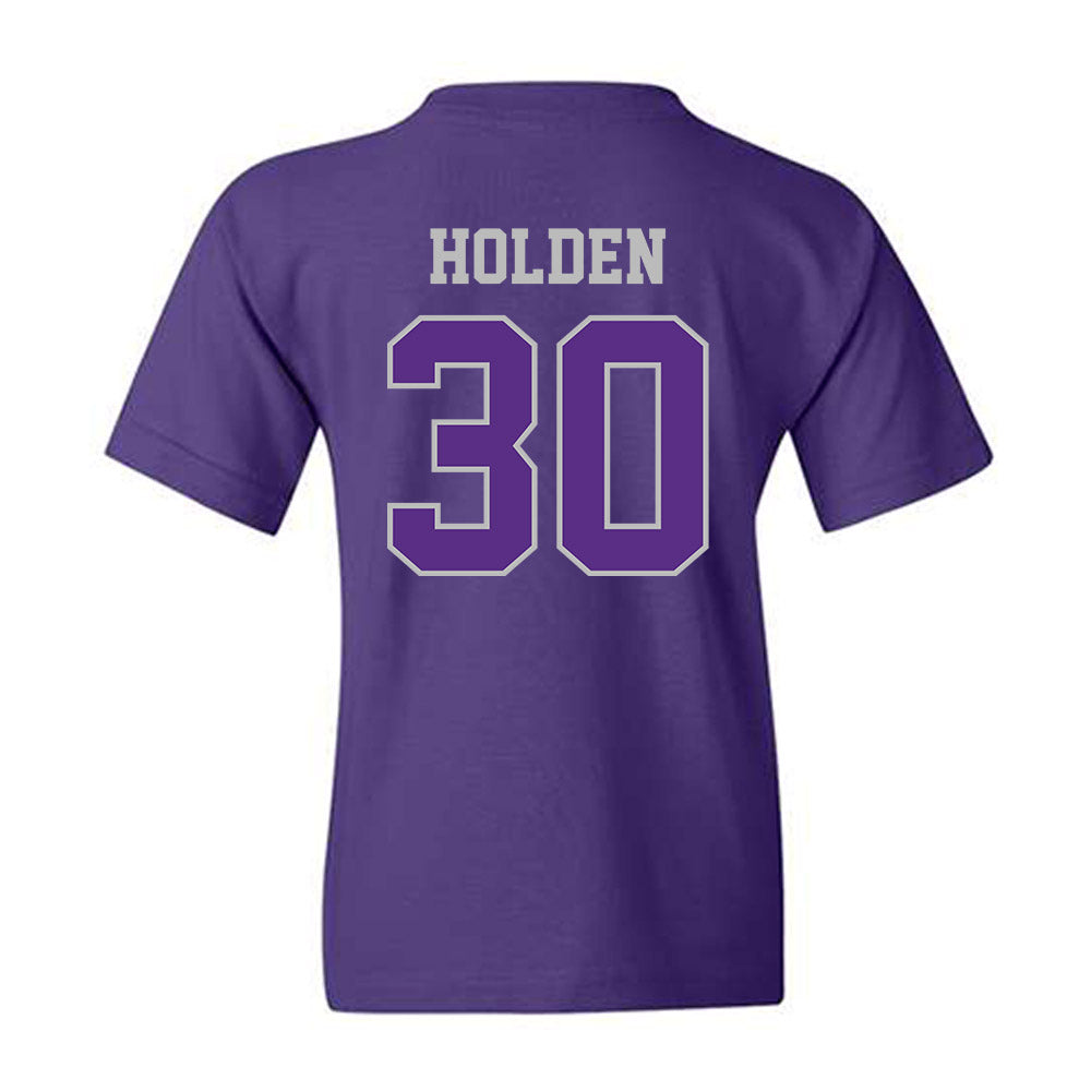 Stonehill - NCAA Men's Basketball : Anthony Holden - Classic Shersey Youth T-Shirt-1