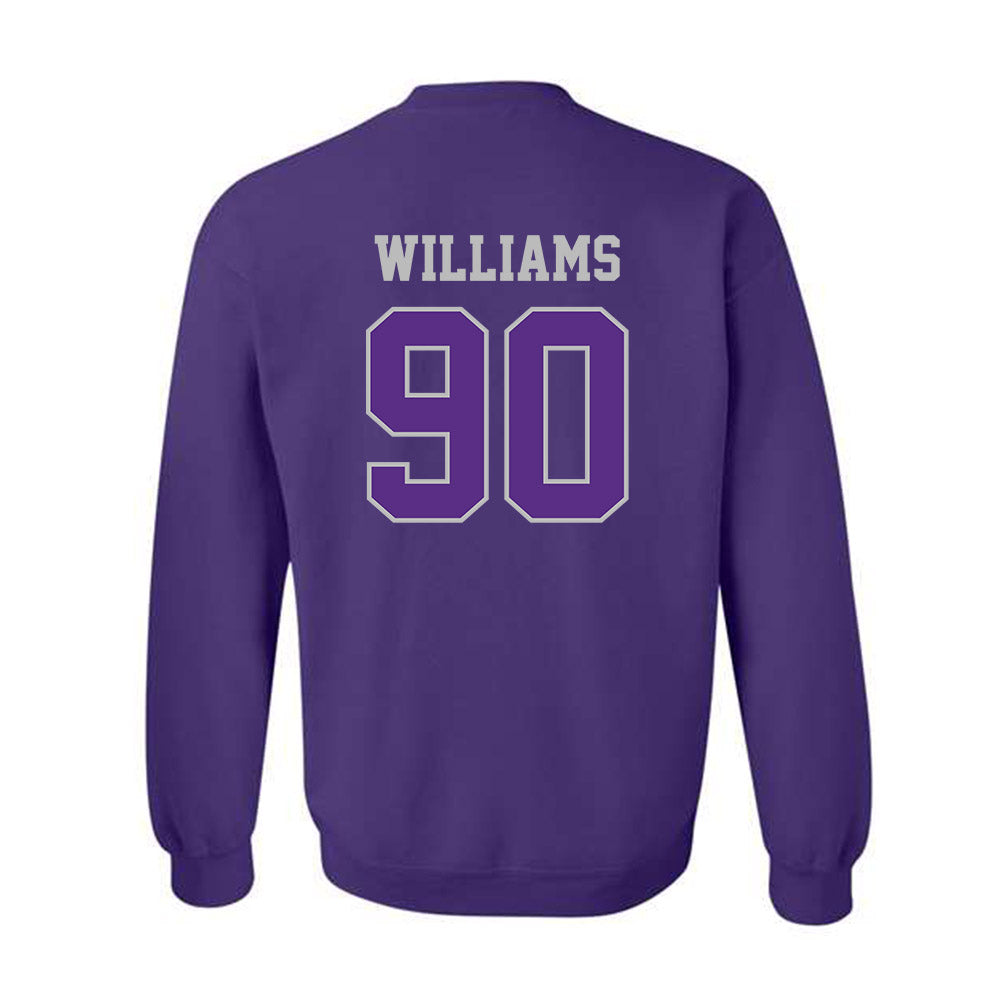 Stonehill - NCAA Football : Pj Williams - Classic Shersey Crewneck Sweatshirt-1