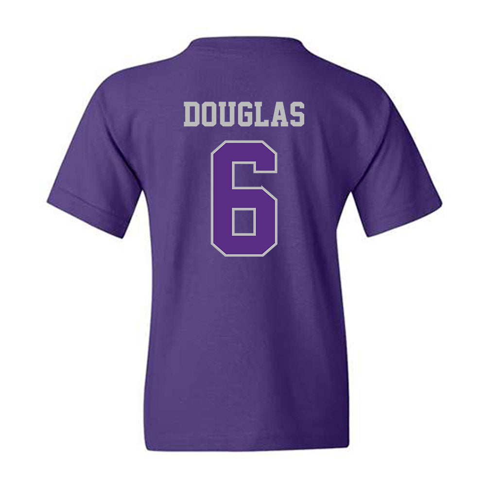 Stonehill - NCAA Baseball : Ryan Douglas - Classic Shersey Youth T-Shirt-1