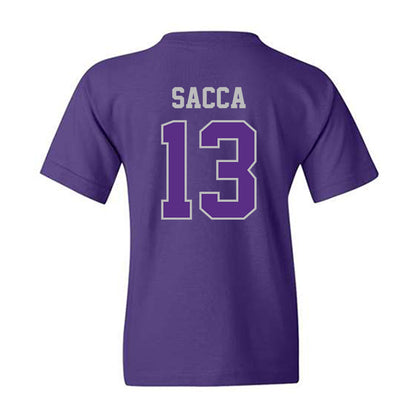 Stonehill - NCAA Women's Ice Hockey : Gracie Sacca - Classic Shersey Youth T-Shirt-1