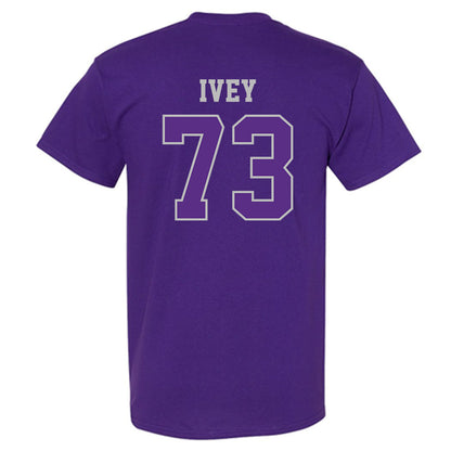 Stonehill - NCAA Football : Connor Ivey - Classic Shersey T-Shirt-1
