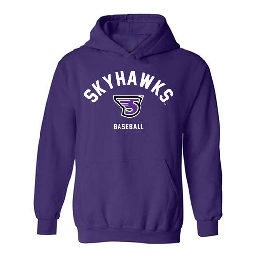 Stonehill - NCAA Baseball : Brayden Rader - Classic Shersey Hooded Sweatshirt-0