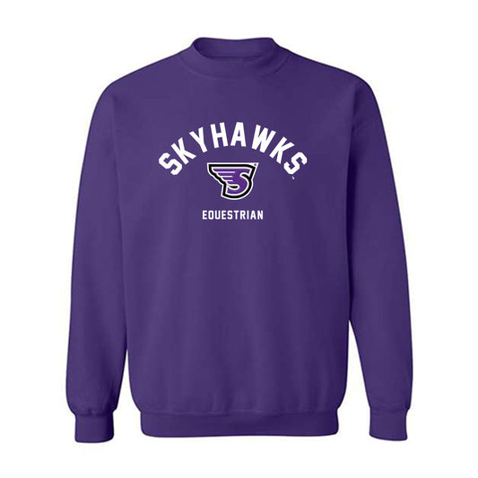 Stonehill - NCAA Equestrian : Shay Callanan - Classic Shersey Crewneck Sweatshirt-0