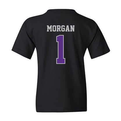 Stonehill - NCAA Men's Basketball : Joshua Morgan - Classic Shersey Youth T-Shirt-1