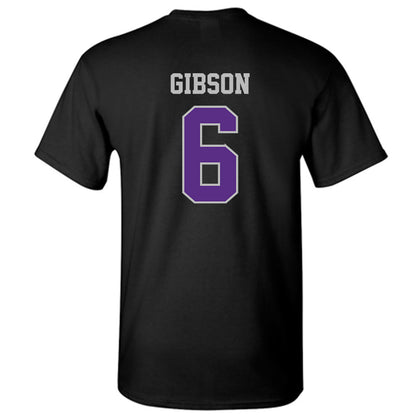 Stonehill - NCAA Men's Ice Hockey : Justin Gibson - Classic Shersey T-Shirt-1