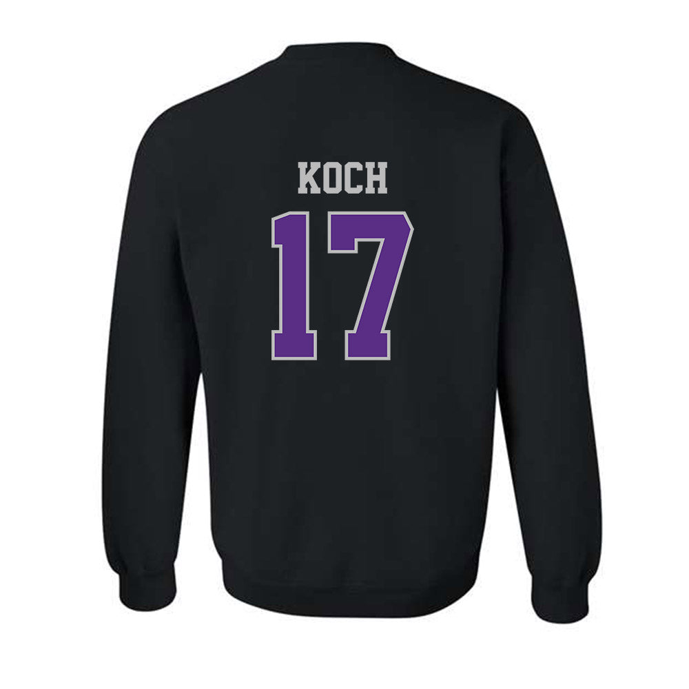 Stonehill - NCAA Women's Lacrosse : Jennaveve Koch - Classic Shersey Crewneck Sweatshirt-1