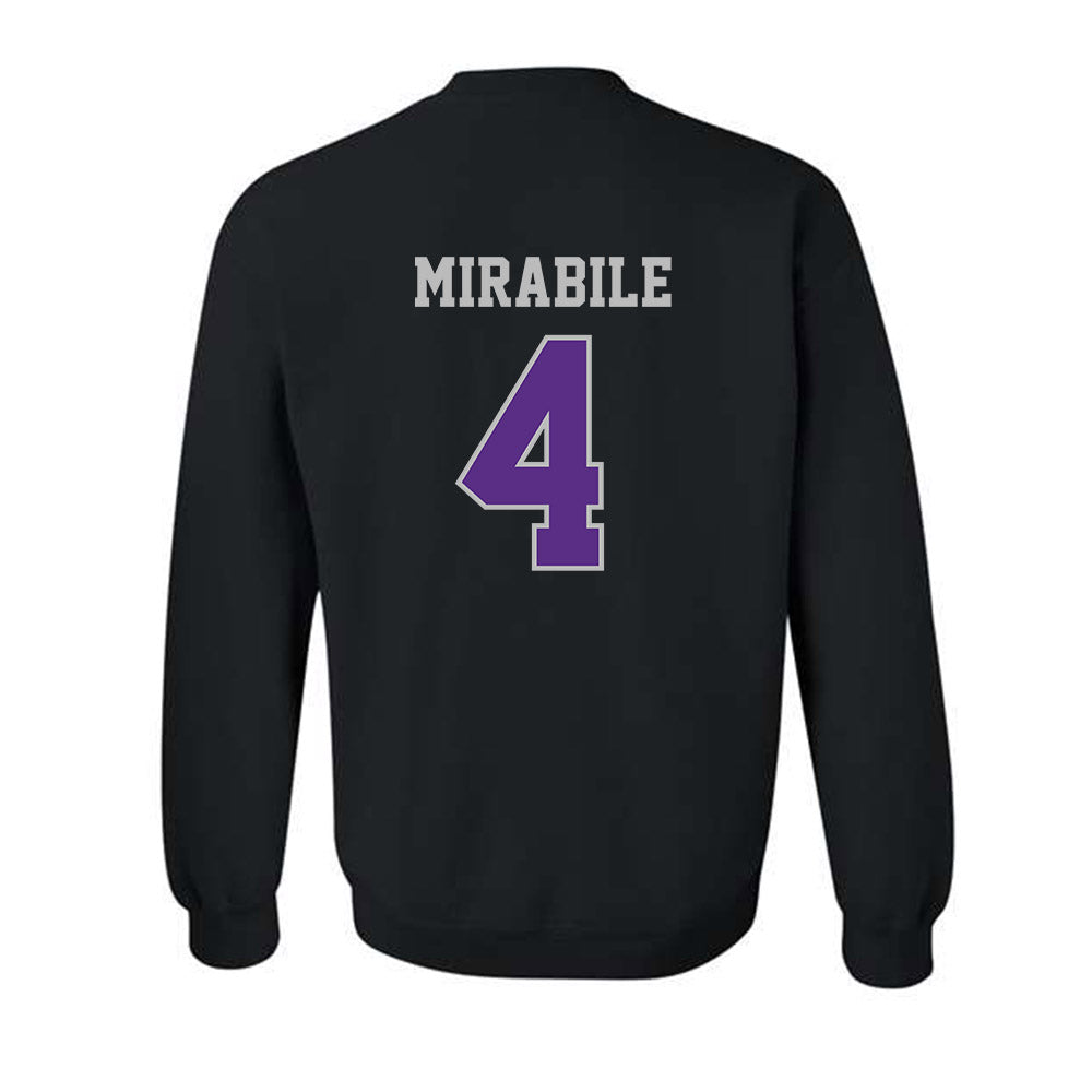 Stonehill - NCAA Women's Field Hockey : Karleigh Mirabile - Classic Shersey Crewneck Sweatshirt-1