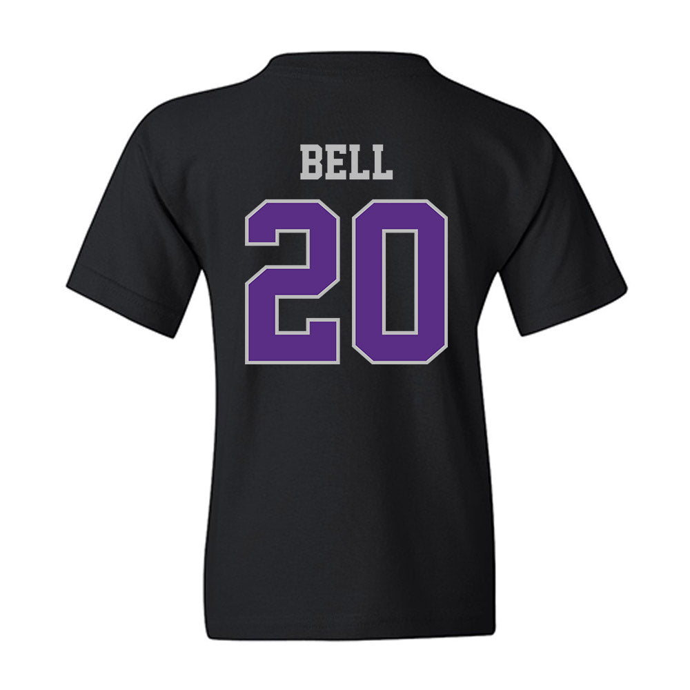 Stonehill - NCAA Baseball : Hunter Bell - Classic Shersey Youth T-Shirt-1