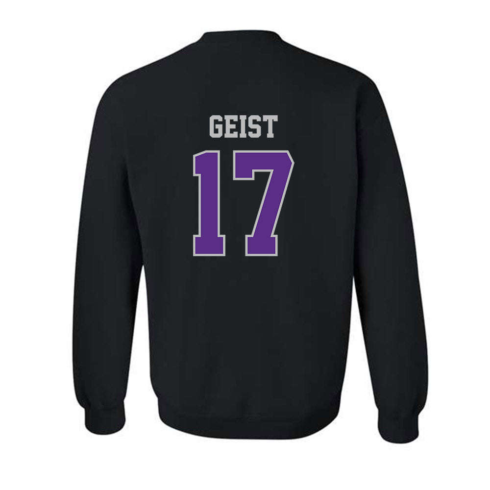 Stonehill - NCAA Women's Ice Hockey : Lily Geist - Classic Shersey Crewneck Sweatshirt-1