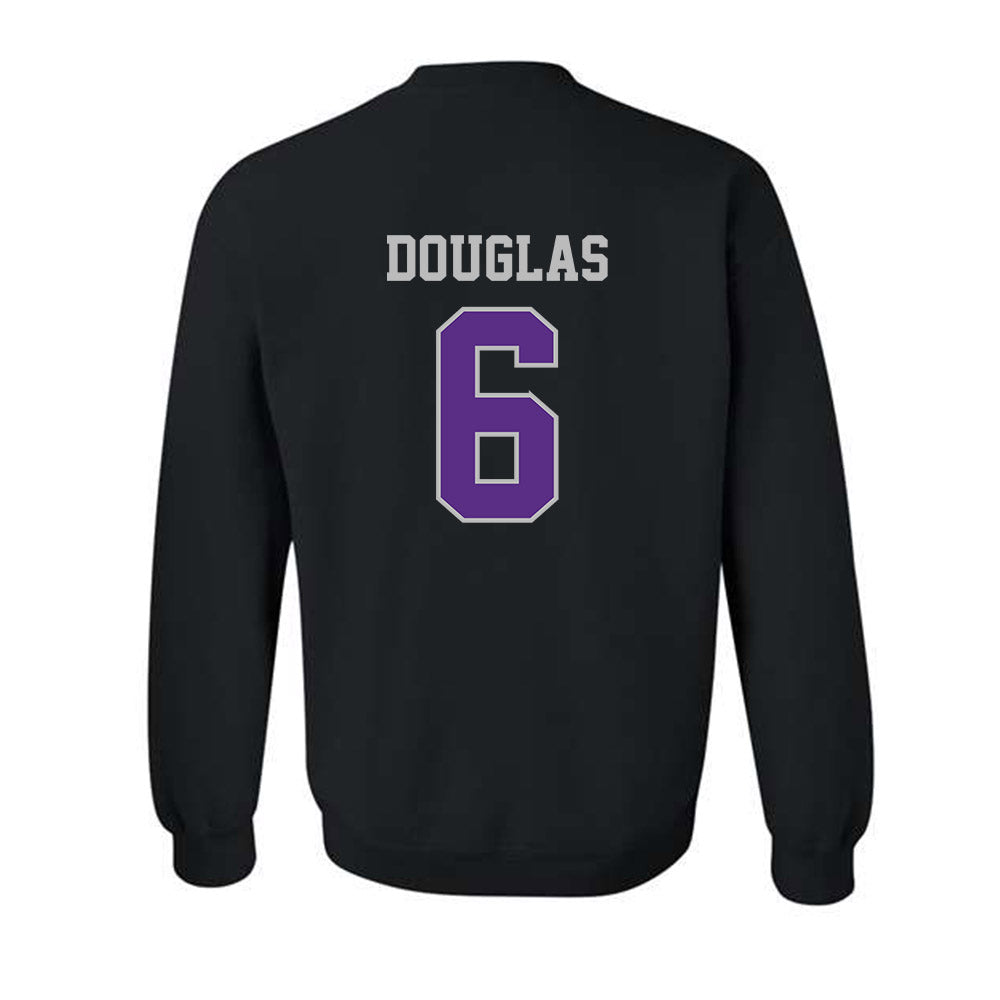 Stonehill - NCAA Baseball : Ryan Douglas - Classic Shersey Crewneck Sweatshirt-1