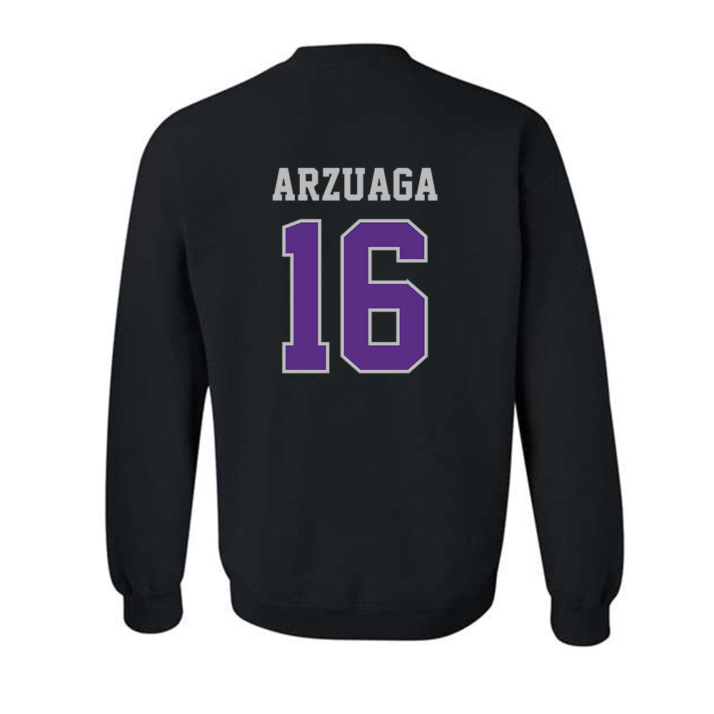 Stonehill - NCAA Baseball : Giovanni Arzuaga - Classic Shersey Crewneck Sweatshirt-1