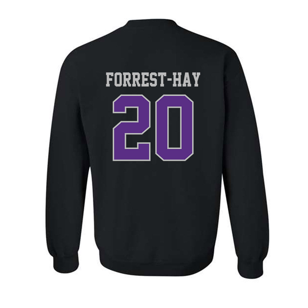 Stonehill - NCAA Men's Soccer : James Forrest-Hay - Classic Shersey Crewneck Sweatshirt-1