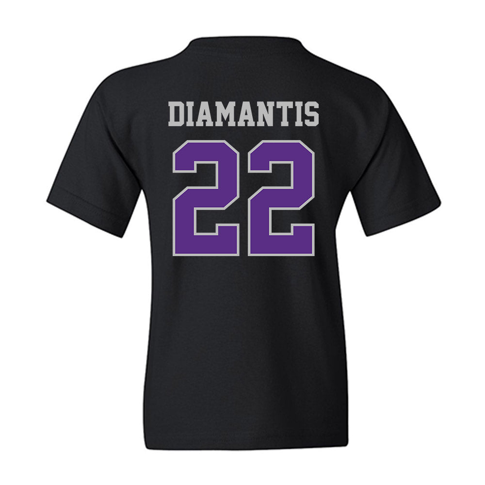 Stonehill - NCAA Men's Basketball : Charles Diamantis - Classic Shersey Youth T-Shirt-1