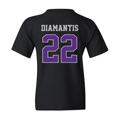 Stonehill - NCAA Men's Basketball : Charles Diamantis - Classic Shersey Youth T-Shirt-1