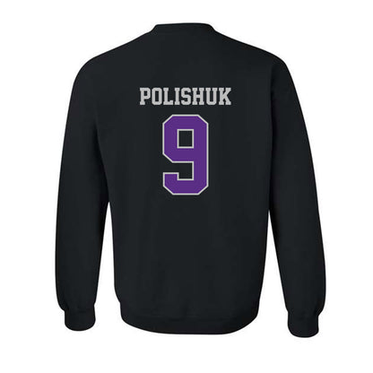 Stonehill - NCAA Women's Volleyball : Gabrielle (Gabi) Polishuk - Classic Shersey Crewneck Sweatshirt-1