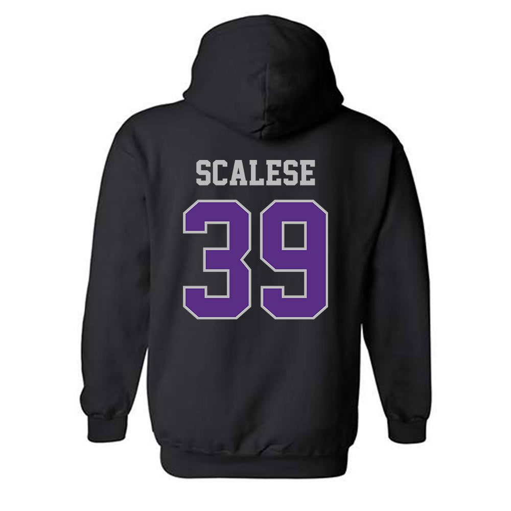 Stonehill - NCAA Football : Domenic Scalese - Classic Shersey Hooded Sweatshirt-1