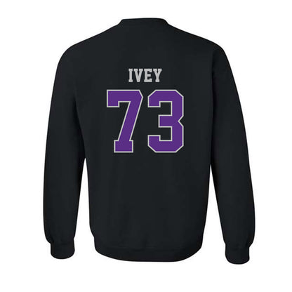 Stonehill - NCAA Football : Connor Ivey - Classic Shersey Crewneck Sweatshirt-1