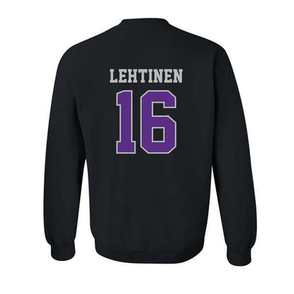 Stonehill - NCAA Men's Ice Hockey : Joel Lehtinen - Classic Shersey Crewneck Sweatshirt-1