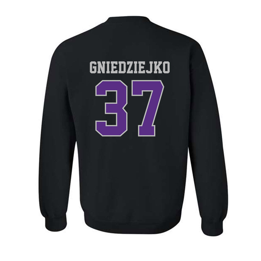 Stonehill - NCAA Men's Soccer : Patryk Gniedziejko - Classic Shersey Crewneck Sweatshirt-1