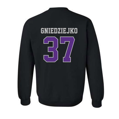 Stonehill - NCAA Men's Soccer : Patryk Gniedziejko - Classic Shersey Crewneck Sweatshirt-1