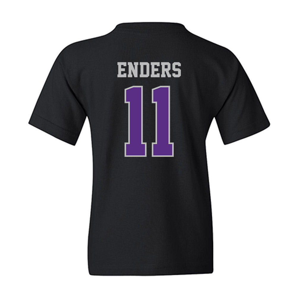 Stonehill - NCAA Baseball : Jackson Enders - Classic Shersey Youth T-Shirt-1
