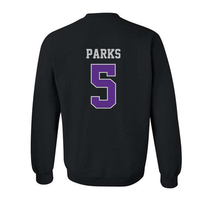 Stonehill - NCAA Baseball : Sam Parks - Classic Shersey Crewneck Sweatshirt-1