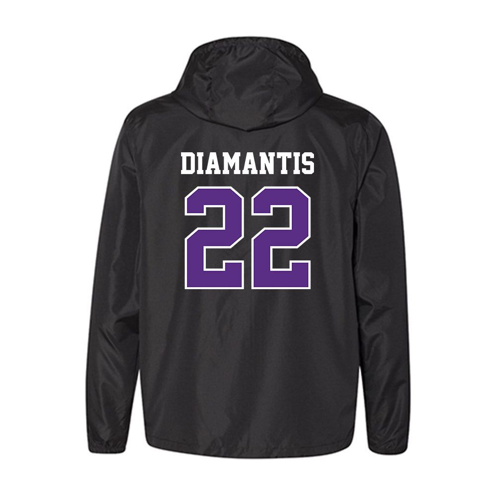 Stonehill - NCAA Men's Basketball : Charles Diamantis - Windbreaker-1