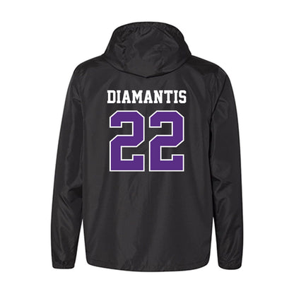 Stonehill - NCAA Men's Basketball : Charles Diamantis - Windbreaker-1