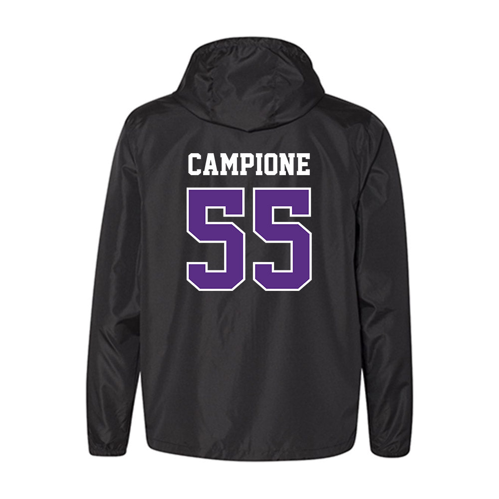 Stonehill - NCAA Men's Ice Hockey : Dominick Campione - Windbreaker-1