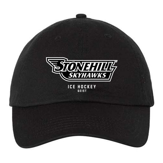 Stonehill - NCAA Women's Ice Hockey : Lily Geist - Dad Hat-0