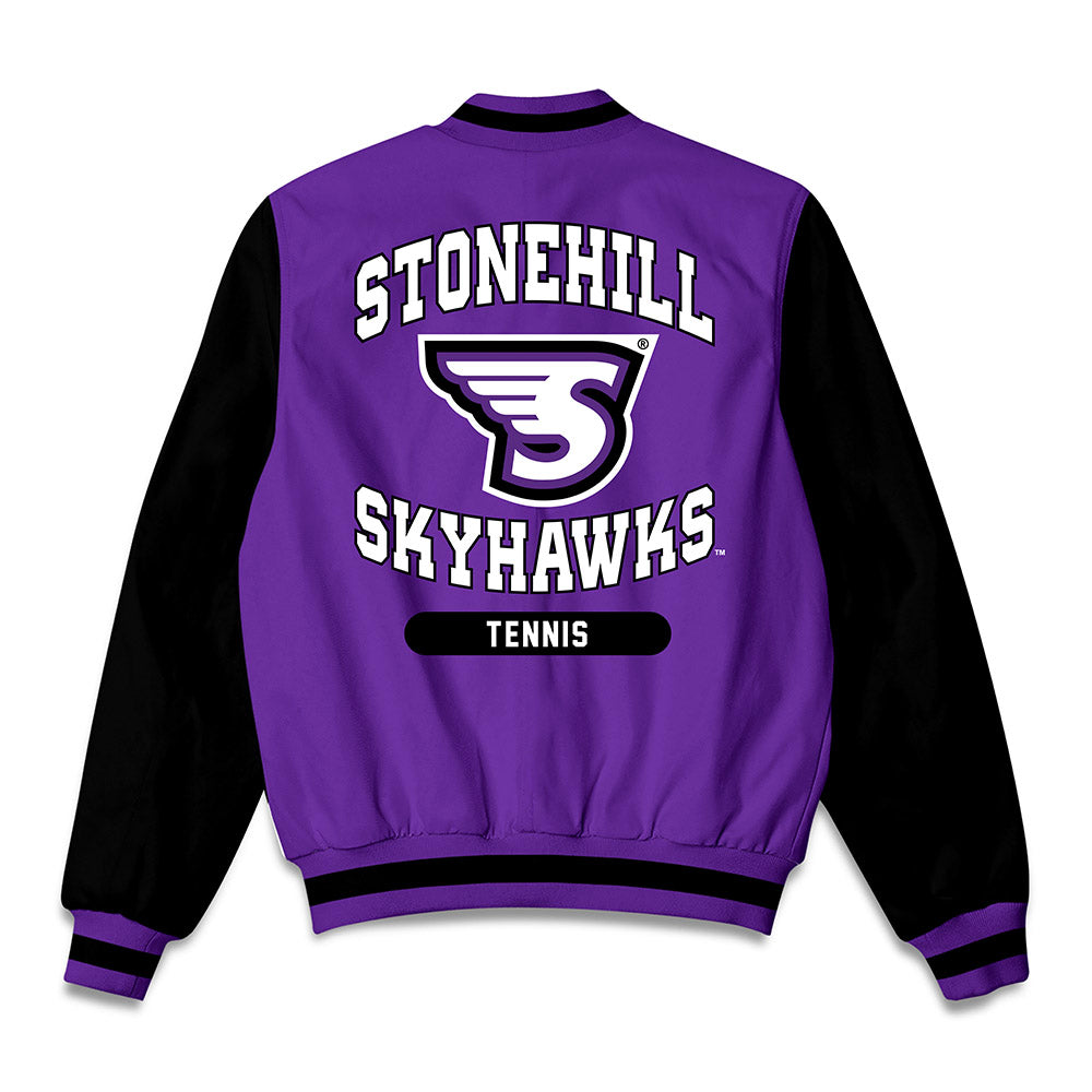 Stonehill - NCAA Men's Tennis : Guillermo Bennaton - Bomber Jacket-1