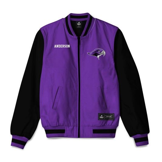 Stonehill - NCAA Women's Golf : Caitlin Anderson - Bomber Jacket-0
