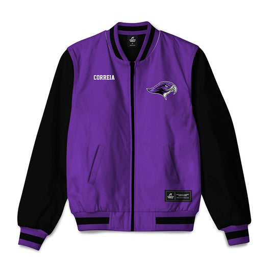 Stonehill - NCAA Women's Track & Field (Outdoor) : Morgan Correia - Bomber Jacket-0